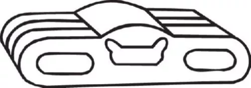 Houder, uitlaatsysteem