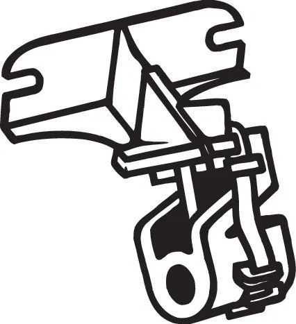 Houder, uitlaatsysteem