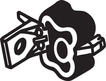 Houder, uitlaatsysteem