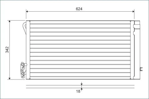 Condensor, airconditioning