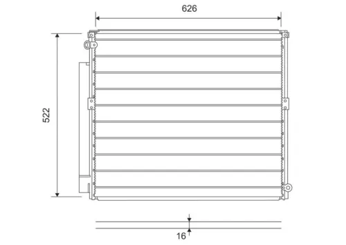 Condensor, airconditioning