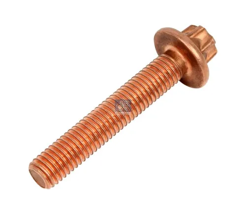 Schroef, uitlaatkromming