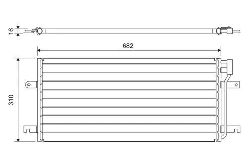 Condensor, airconditioning