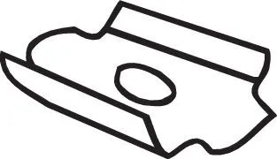 Houder, uitlaatsysteem