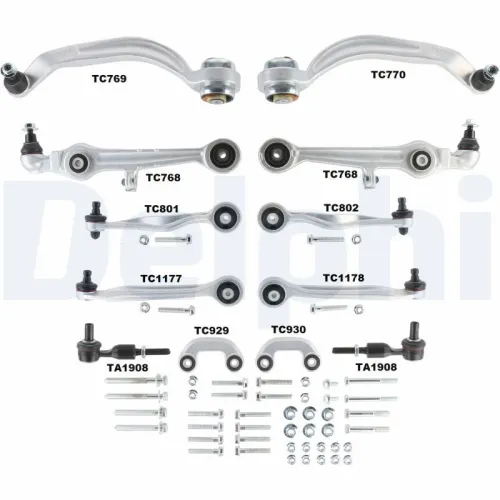 Reparatieset, wieldraagarm