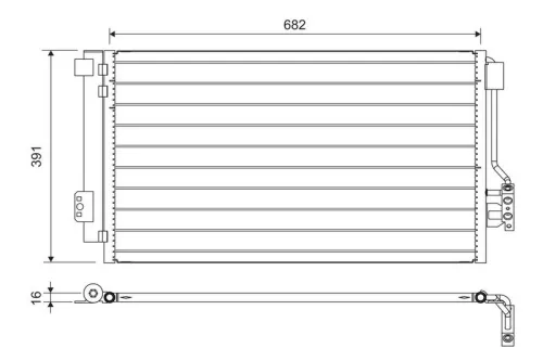 Condensor, airconditioning