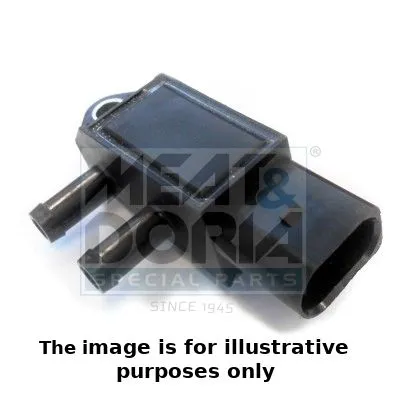 Sensor, uitlaatgasdruk