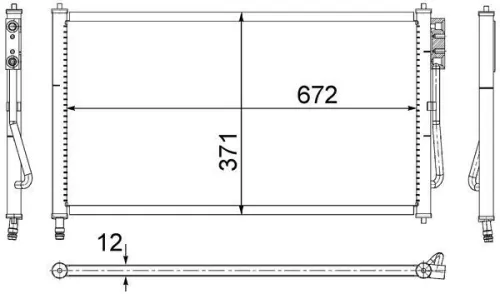 Condensor, airconditioning