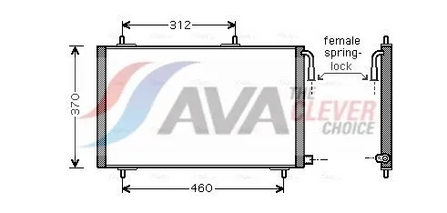 Condensor, airconditioning