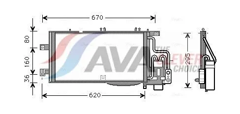 Condensor, airconditioning