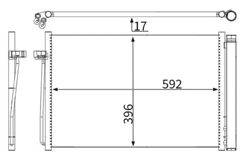 Condensor, airconditioning