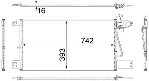 Condensor, airconditioning