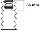Stofkap, schokdemper