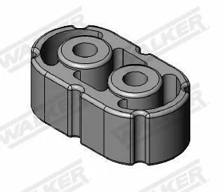Houder, uitlaatsysteem