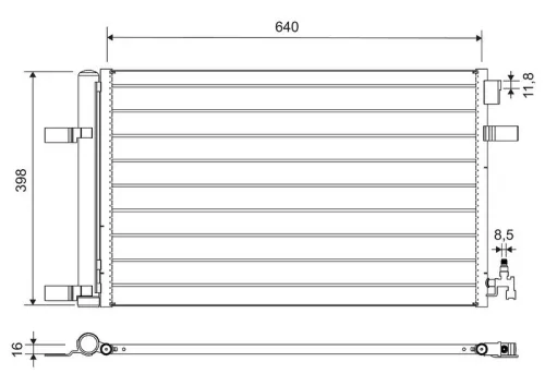 Condensor, airconditioning