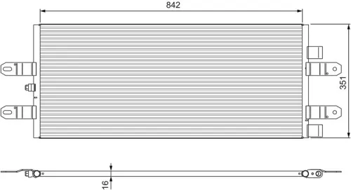 Condensor, airconditioning
