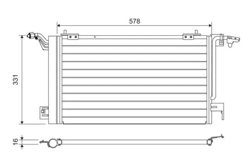 Condensor, airconditioning