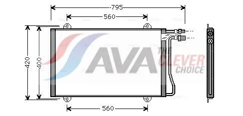 Condensor, airconditioning