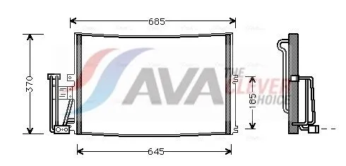 Condensor, airconditioning