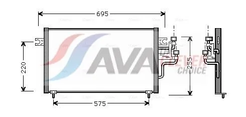 Condensor, airconditioning