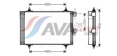 Condensor, airconditioning