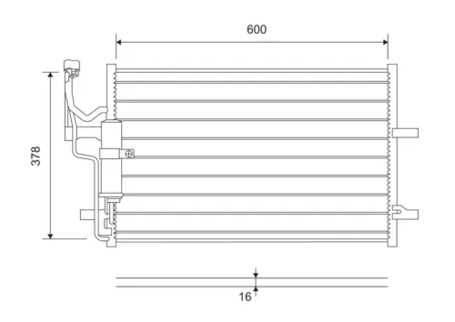 Condensor, airconditioning