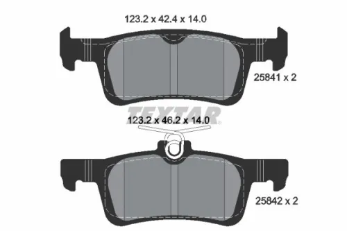Remblokkenset, schijfrem