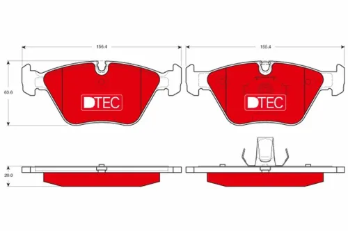 Remblokkenset, schijfrem