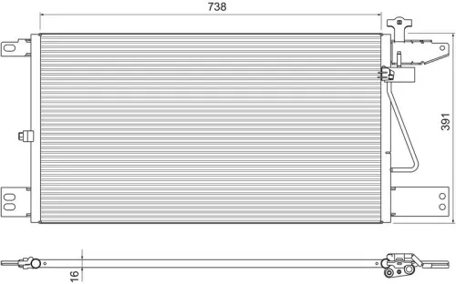 Condensor, airconditioning