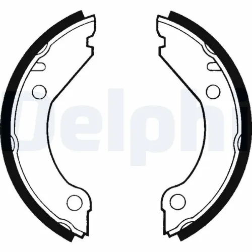 Remschoenset, parkeerrem