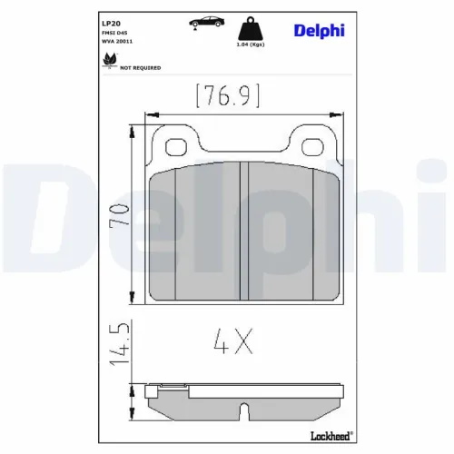 Remblokkenset, schijfrem