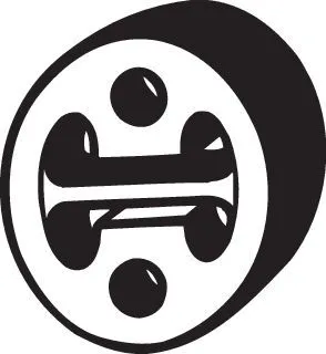 Houder, uitlaatsysteem