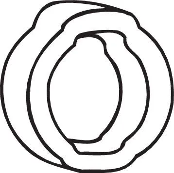 Houder, uitlaatsysteem