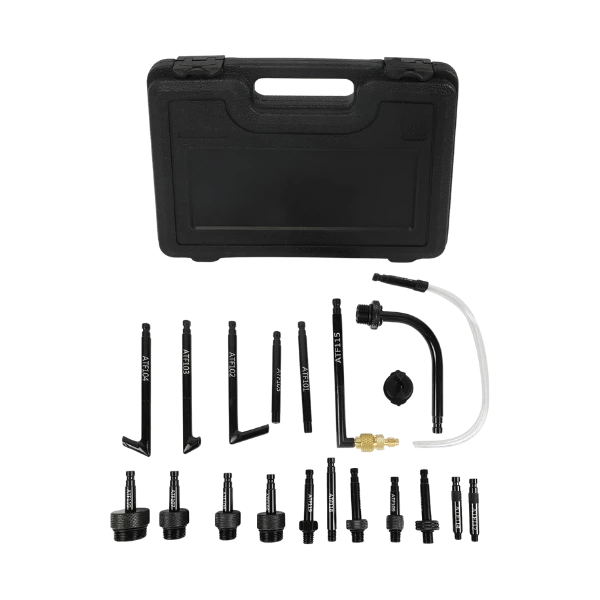 Vuladapterset, transmissie